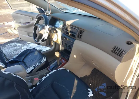 2003 Toyota Corolla Le из США, поврежденный, VIN 2T1BR32E83C059039